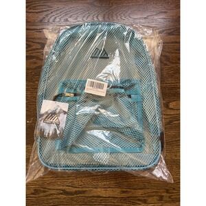 Mesh Backpacks for Kids Adults School Beach and Travel Colorful Transparent